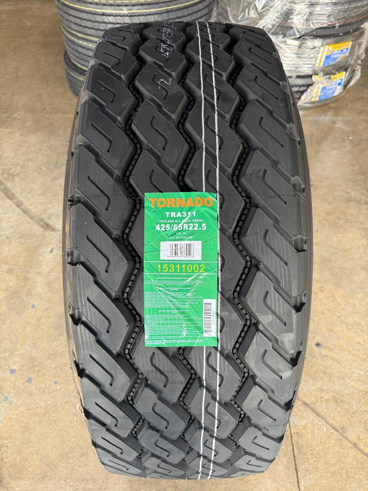 425/65R22.5 20 PL TRA311 TRACTION TORNADO VIETNAM